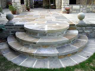 Stone Steps and Paving
